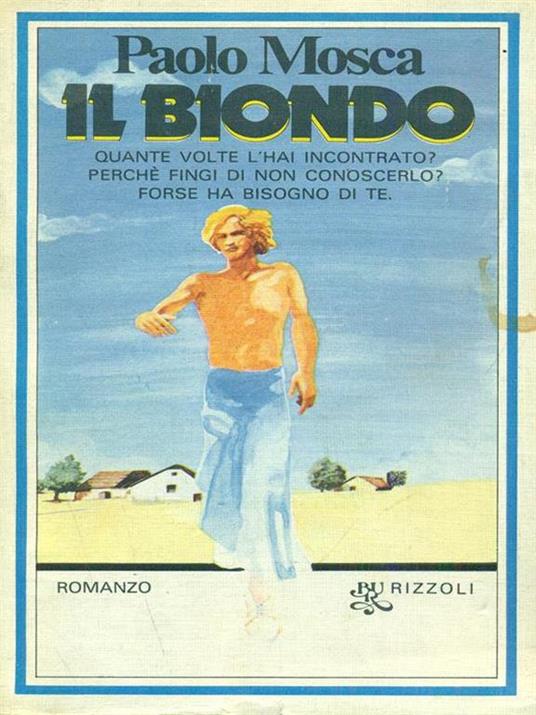 Il biondo - Paolo Mosca - copertina