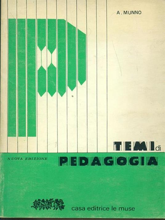 Temi di pedagogia - copertina