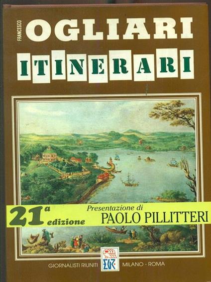 Itinerari - Francesco Ogliari - copertina