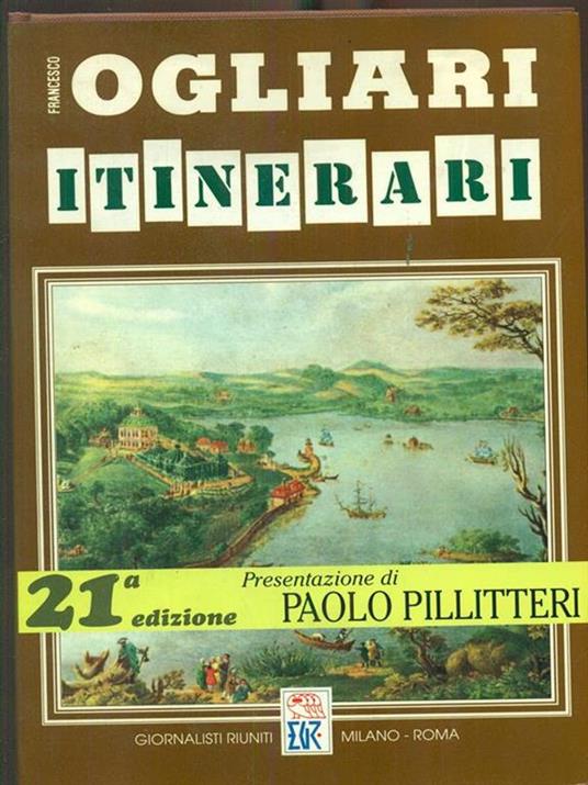 Itinerari - Francesco Ogliari - copertina