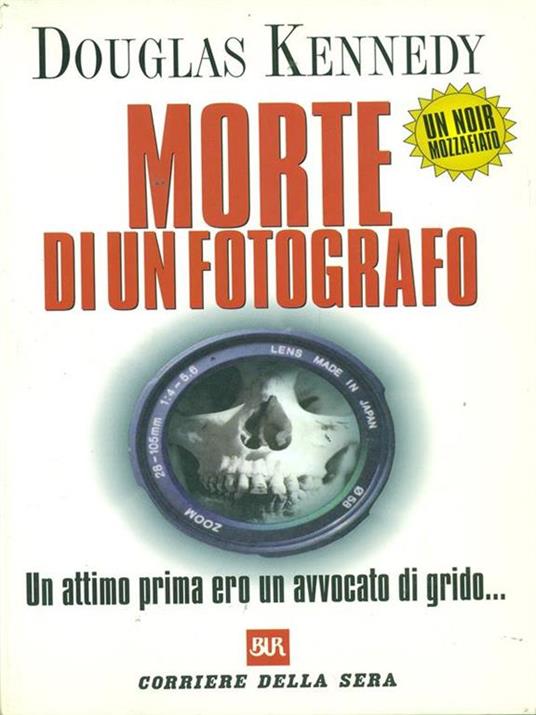 Morte di un fotografo - Douglas Kennedy - copertina