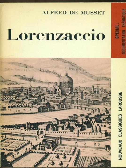 Lorenzaccio - Alfred de Musset - copertina