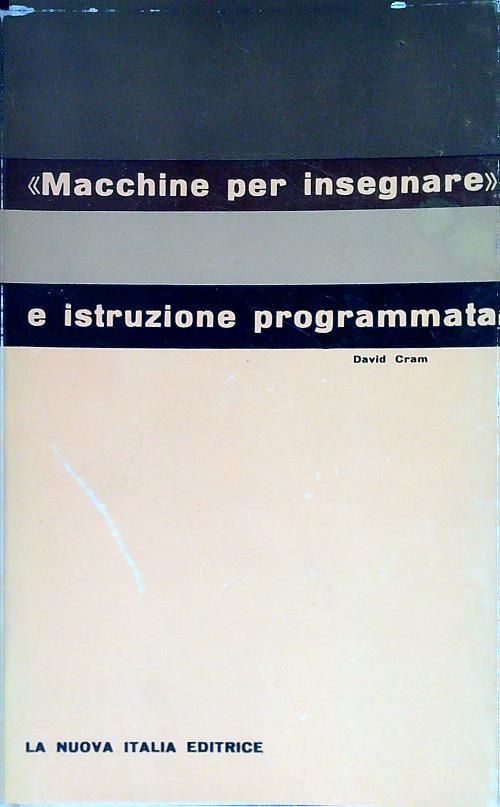 Macchine per insegnare e istruzione programmata