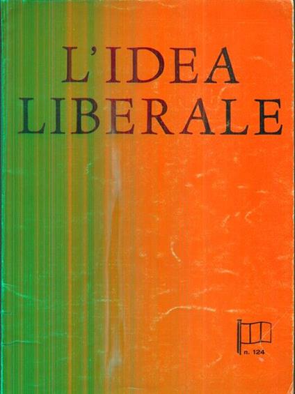 L' idea liberale - Benedetto Croce - copertina