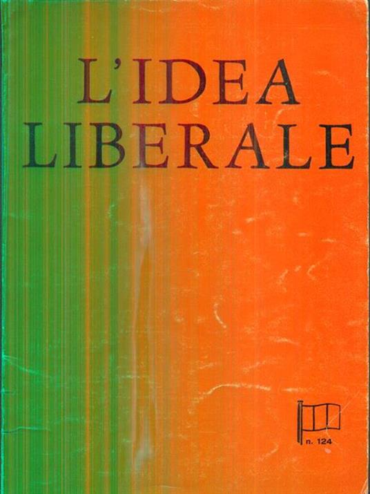 L' idea liberale - Benedetto Croce - copertina