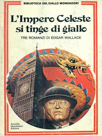 L' Impero celeste di tinge di giallo - Edwar Wallace - copertina