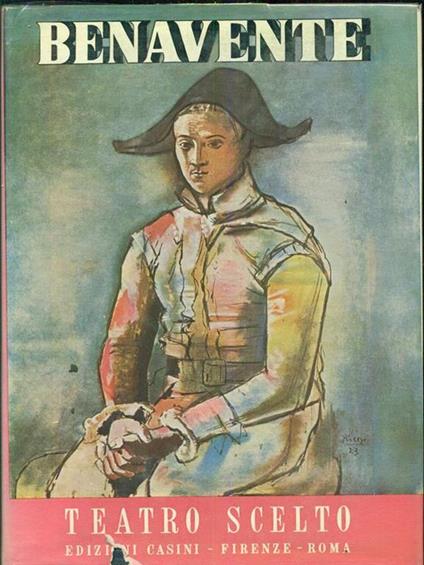 Teatro scelto - Jacinto Benavente - copertina