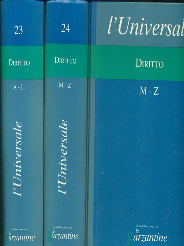 L' universale Diritto 2vv