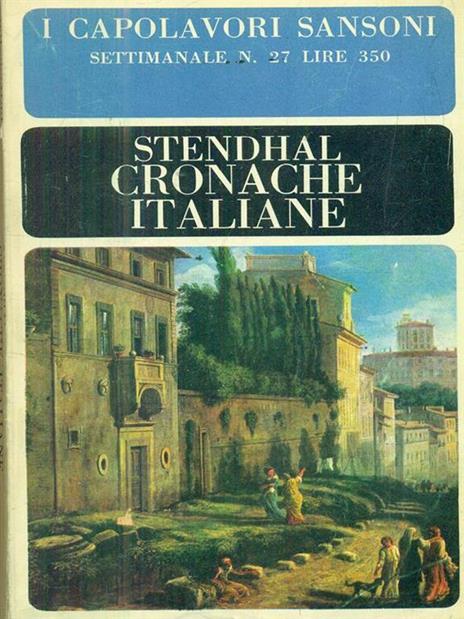 Cronache italiane - Stendhal - 3