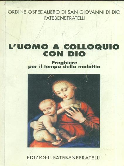 L' uomo a colloquio con Dio - copertina