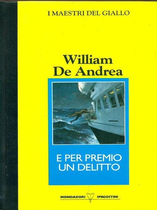 E per premio un delitto - William De Andrea - copertina