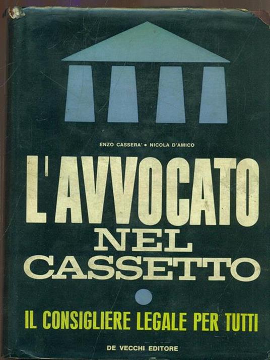 L' avvocato nel cassetto - copertina