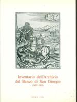 Inventario dell'Archivio del Banco di SanGiorgio 1407-1805. Vol. III tomo 5