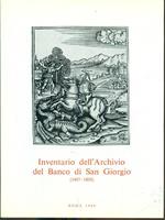 Inventario dell'Archivio del Banco di SanGiorgio 1407-1805. Vol. IV Tomo 1