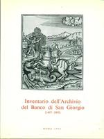 Inventario dell'Archivio del Banco di SanGiorgio 1407-1805. Vol. IV tomo 4