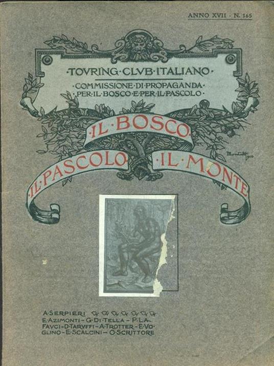 Il bosco il pascolo il monte N. 165/XVII - copertina