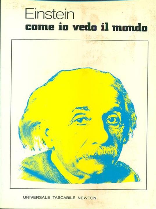 Come io vedo il mondo - Albert Einstein - copertina