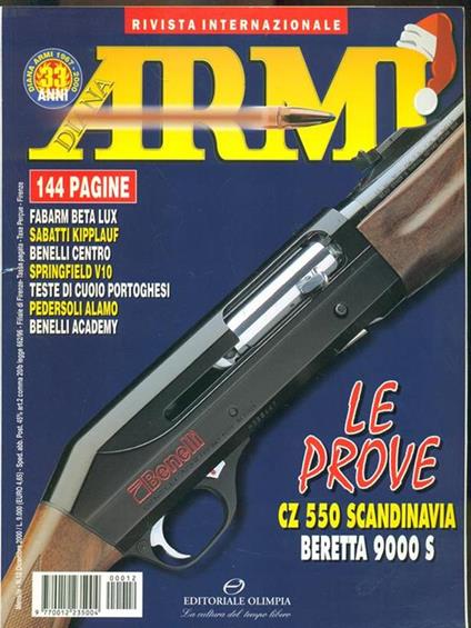 Armi n. 12/2000 - copertina