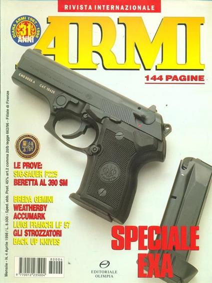 Armi n. 4/1998 - copertina