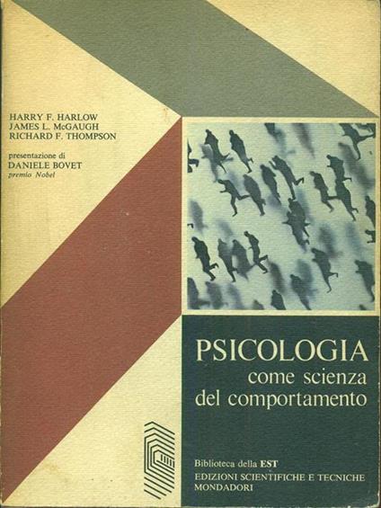 Psicologia come scienza del comportamento - copertina