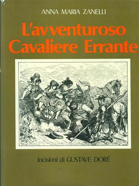 L' avventuroso cavaliere errante - Anna M. Zanelli - copertina