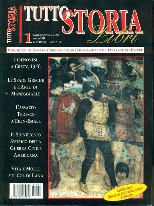 Tutto Storia Libri n. 1/2001 - copertina