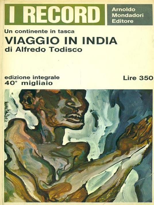 Viaggio in India - Alfredo Todisco - copertina