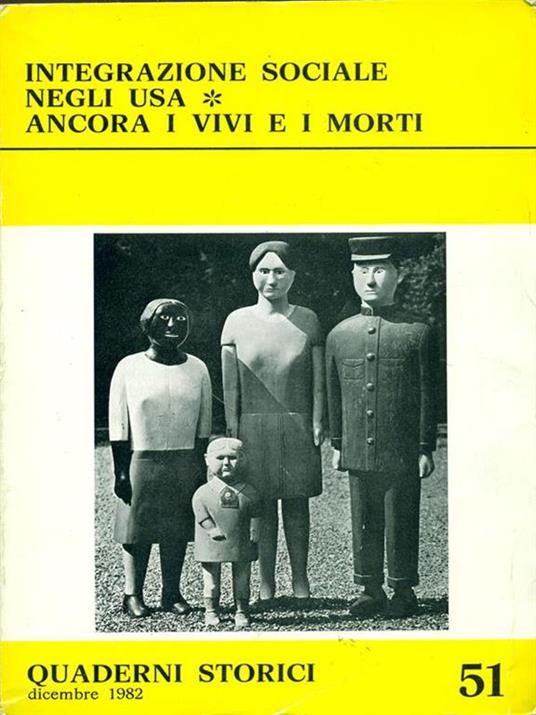 Integrazione sociale negli USA - copertina