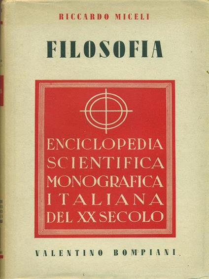 Filosofia - Riccardo Miceli - copertina
