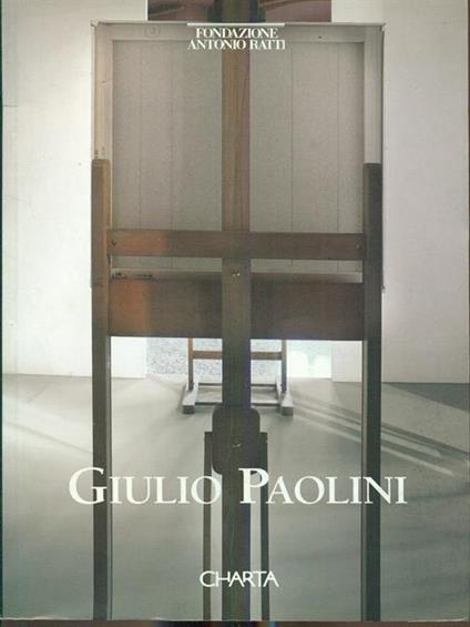 Giulio Paolini. Ediz. italiana e inglese - copertina