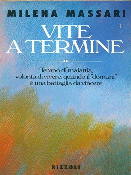 Vite a termine - Milena Massari - copertina