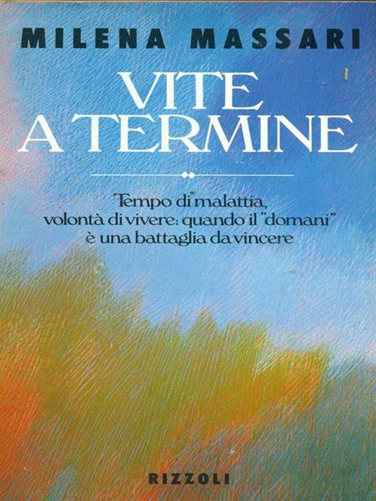 Vite a termine - Milena Massari - copertina