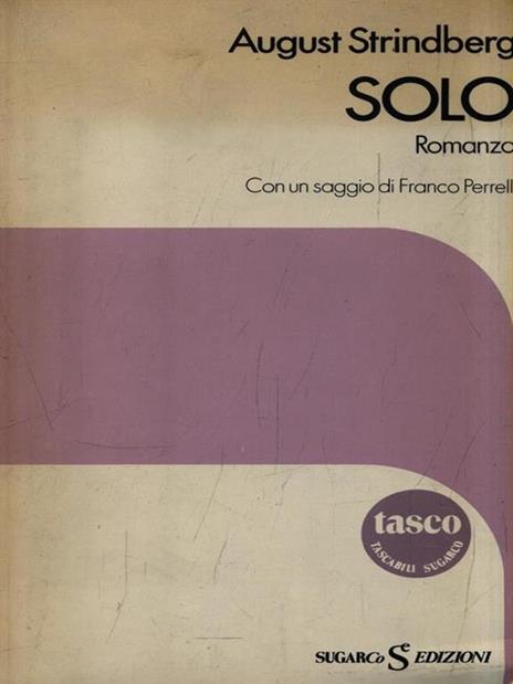 Solo - August Strindberg - copertina