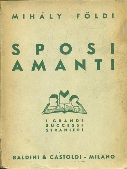 Sposi amanti - Mihàly Földi - copertina