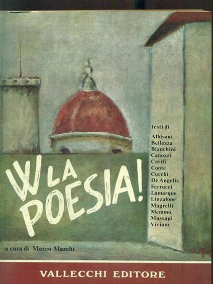 Viva la poesia! - Marco Marchi - copertina