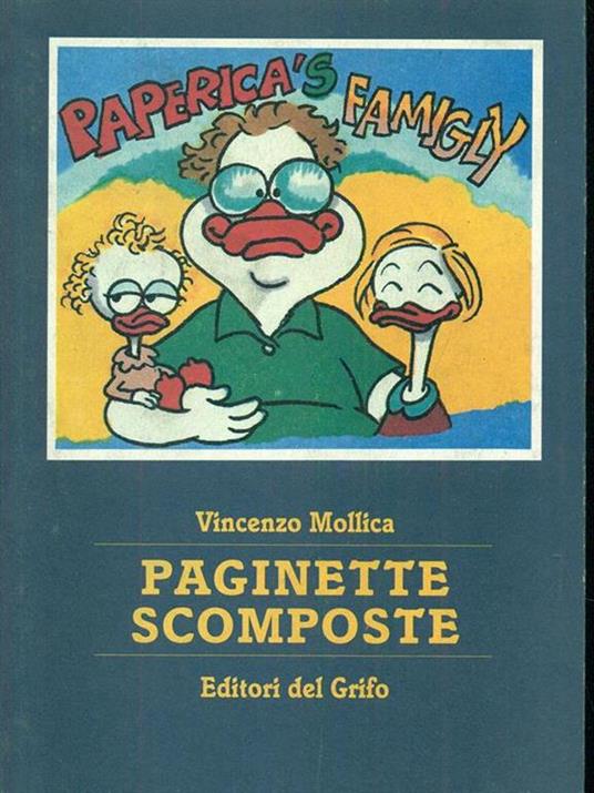 Paginette scomposte - Vincenzo Mollica - copertina