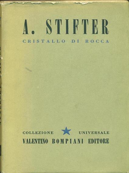 Cristallo di rocca - Adalbert Stifter - copertina