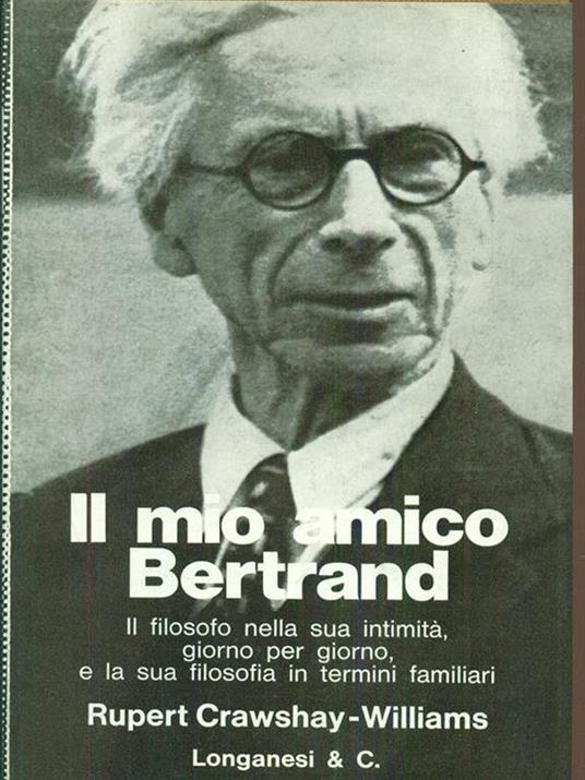Il mio amico Bertrand - Rupert C. Willams - copertina