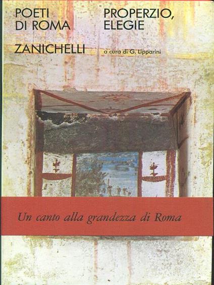 Elegie - Sesto Properzio - copertina