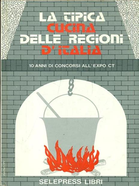 La tipica cucina delle regioni d'Italia - copertina