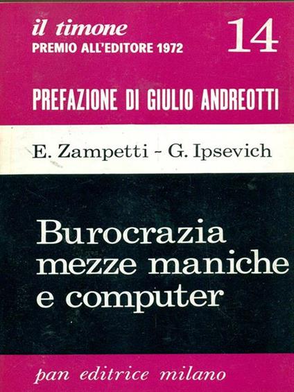 Burocrazia mezze maniche e computer - copertina