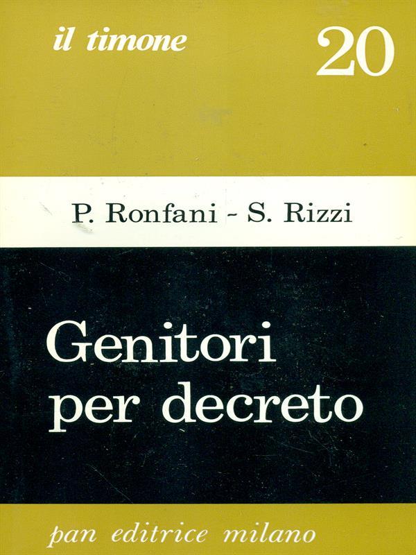 Genitori per decreto