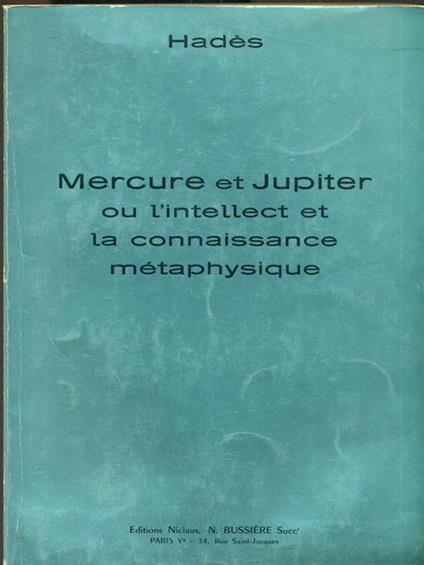 Mercure et Jupiter - Hadés - copertina