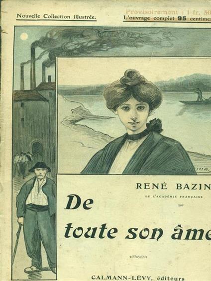 De toute son ame - René Bazin - copertina