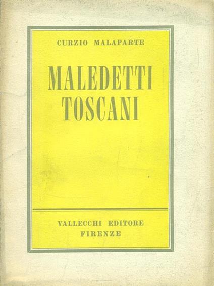 Maledetti toscani - Curzio Malaparte - copertina