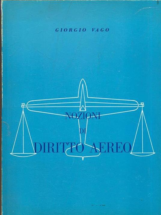 Nozioni di diritto aereo - copertina