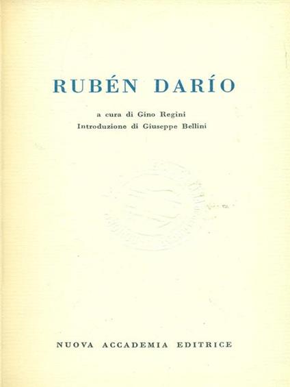 Ruben Dario - copertina