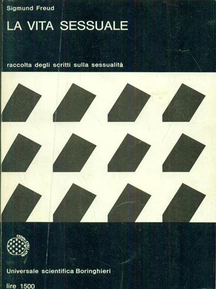 La vita sessuale - Sigmund Freud - copertina