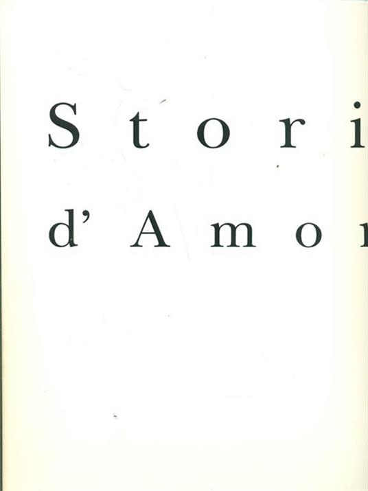 Storia d'Amore. Giorgio Armani Spring Summer Collection 1991 - copertina