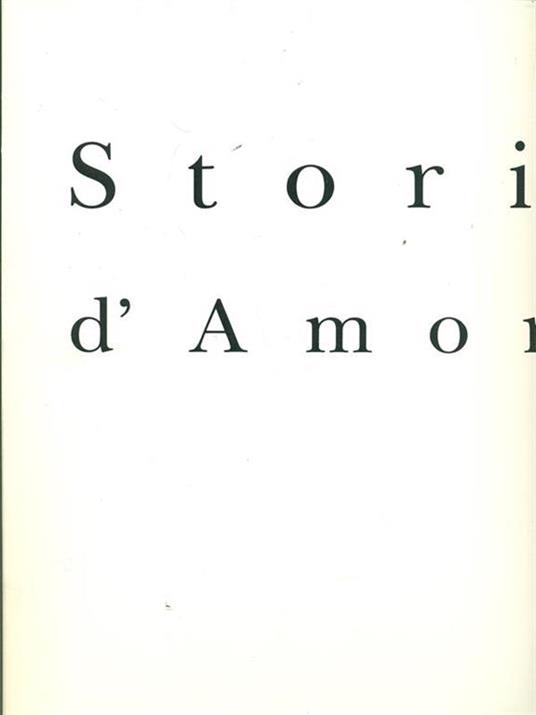 Storia d'Amore. Giorgio Armani Collezione Primavera Estate 1991 - copertina